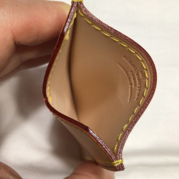 SOLD !!!Louis Vuitton Vachetta Voyages card holder - Picture 12 of 12